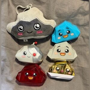 Lankybox Rocky Figures Rare Ultra Rare Toys Kids Set